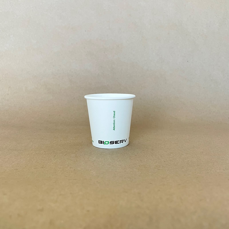 4 oz Single Wall Bioserv Hot Cup